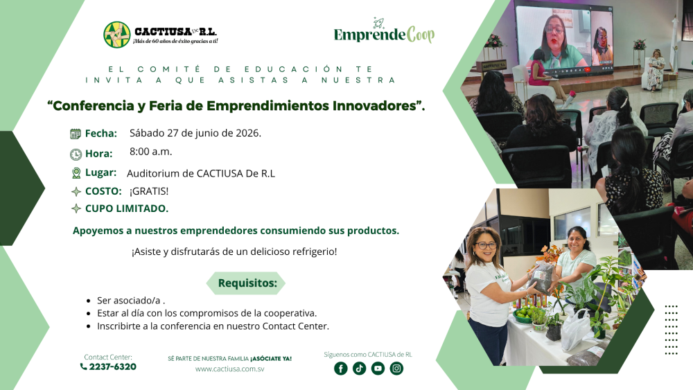 Conferencia y Feria de Emprendimientos Innovadores