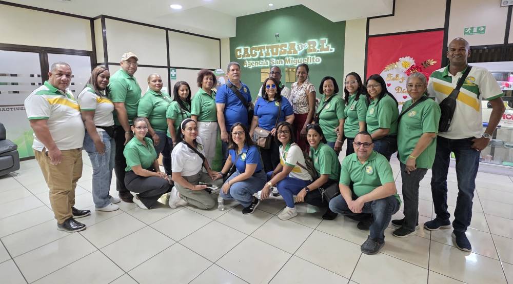 Visita de la Cooperativa COOEPROUASD de República Dominicana