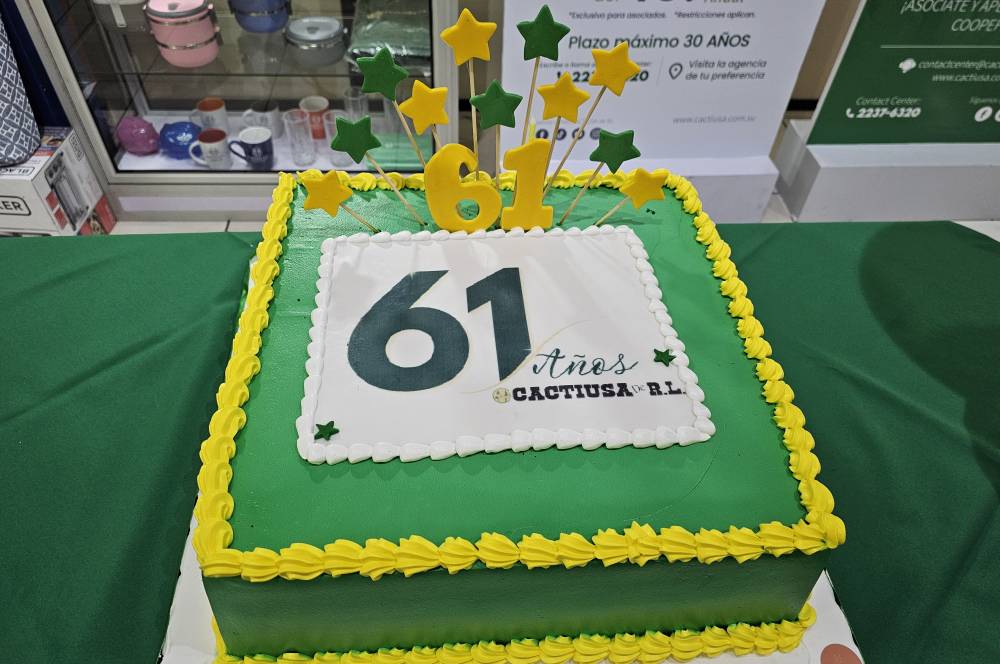 CACTIUSA De R.L., cumple 61 años