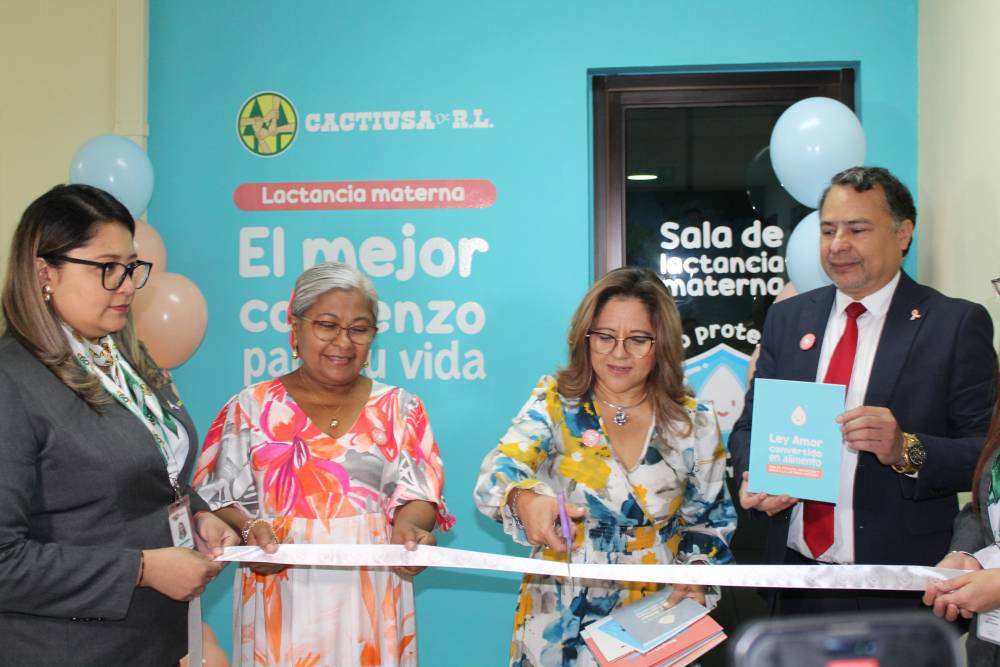 Inauguró de La Primera Sala de Lactancia Materna en CACTIUSA De R.L.