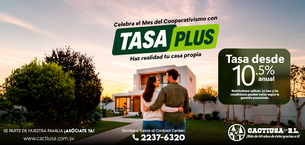 Promocion tasa plus